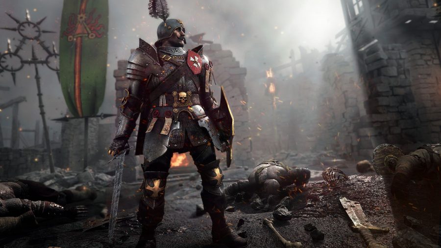 meilleurs-jeux-epee-warhammer-vermintide-2 Soldat de Warhammer Vermintide 2 fier