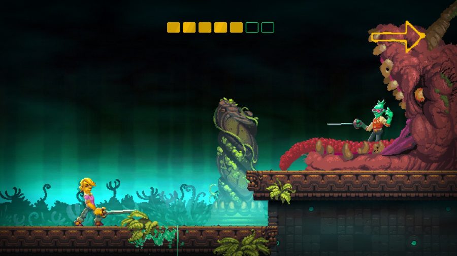 meilleurs-jeux-d'épée-nidhogg-2 Nidhogg 2 impasse coopérative