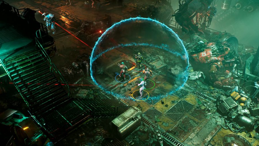 jeux-juillet-2021-l'ascension Une escouade utilisant une gamme de capacités dans The Ascent
