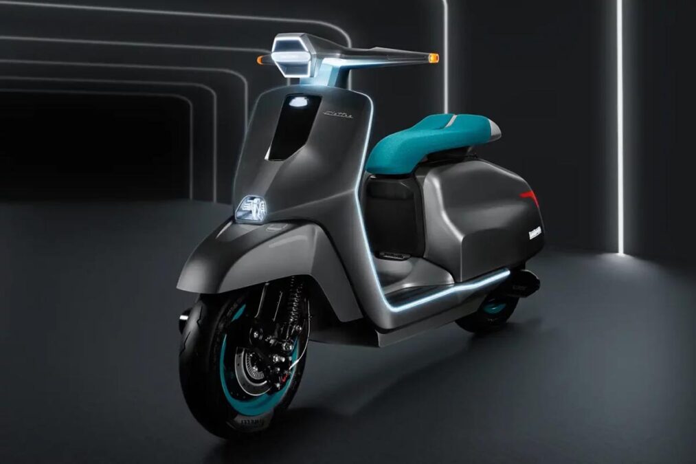Voici le nouveau Lambretta Elettra, le scooter électrique aux allures de Cybertruck Tesla qui sera commercialisé l'année prochaine