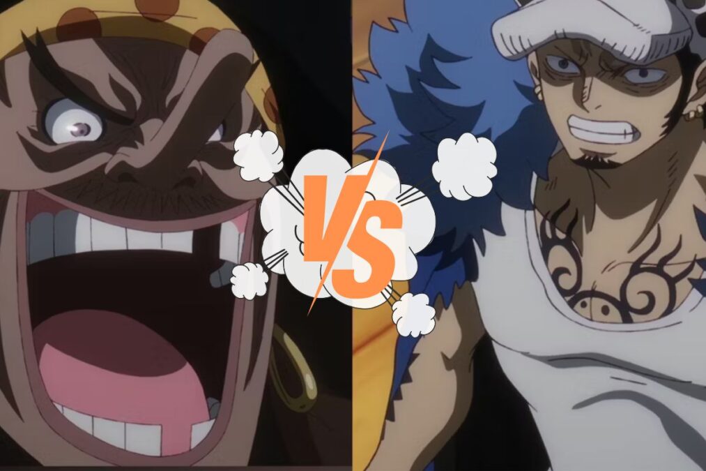 One Piece 1093 Le destin des pirates en jeu dans le duel explosif entre Law et Barbe Noire