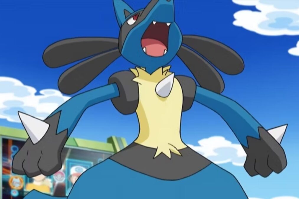 Dans l'univers de Pokémon un fan passionné a crée une fusion unique de Gobou et Lucario !