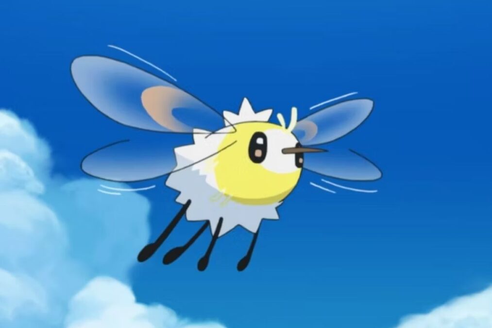 Comment l'artiste fan de Pokémon a-t-il réussi à intégrer avec brio Mimantis à une peinture existante