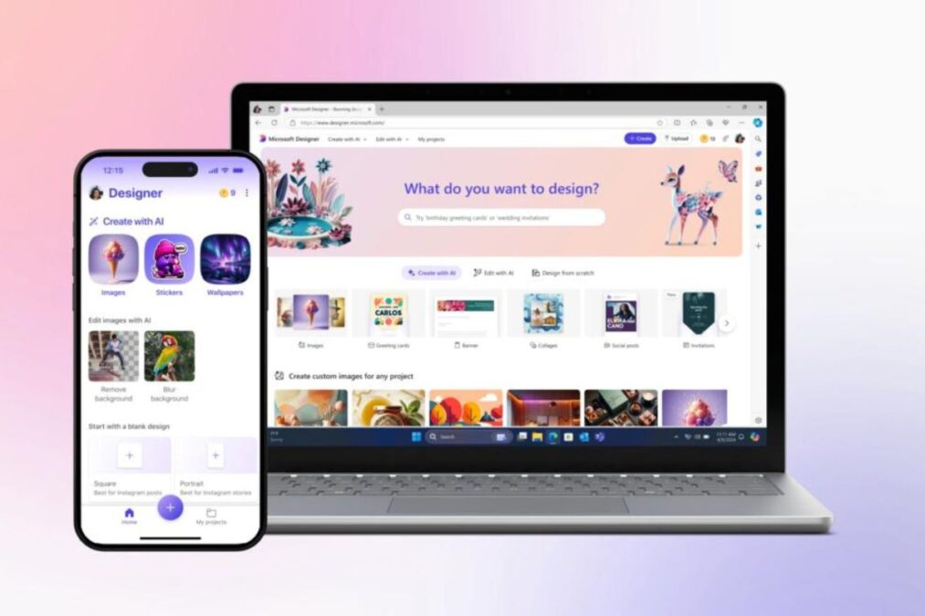 Comment l'application Designer de Microsoft, alimentée par l'IA, révolutionne-t-elle la création graphique sur iOS et Android ?
