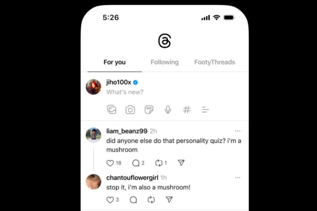 Comment cette nouvelle navigation par balayage rend-elle Threads plus compétitif face à Bluesky et X ?