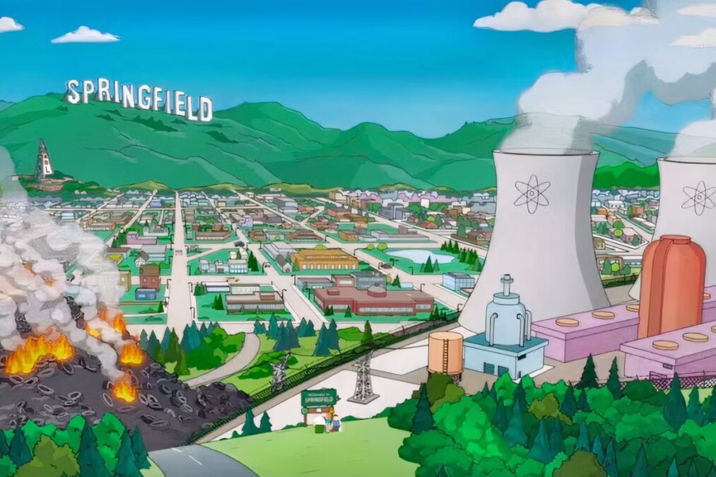 Fortnite et Les Simpson : une carte complète de Springfield fuite avant la prochaine saison du célèbre battle royale d’Epic Games
