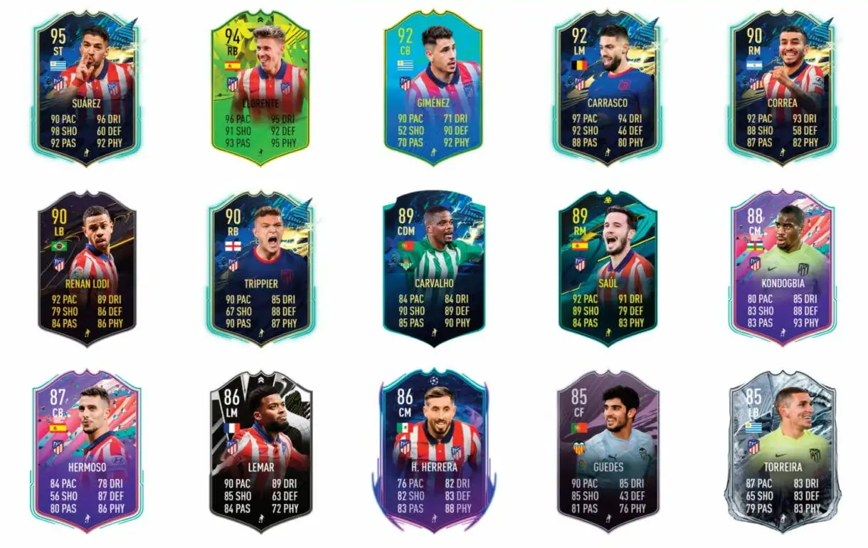Joao Félix Festival des liens verts FUTball. Équipe ultime de FIFA 21