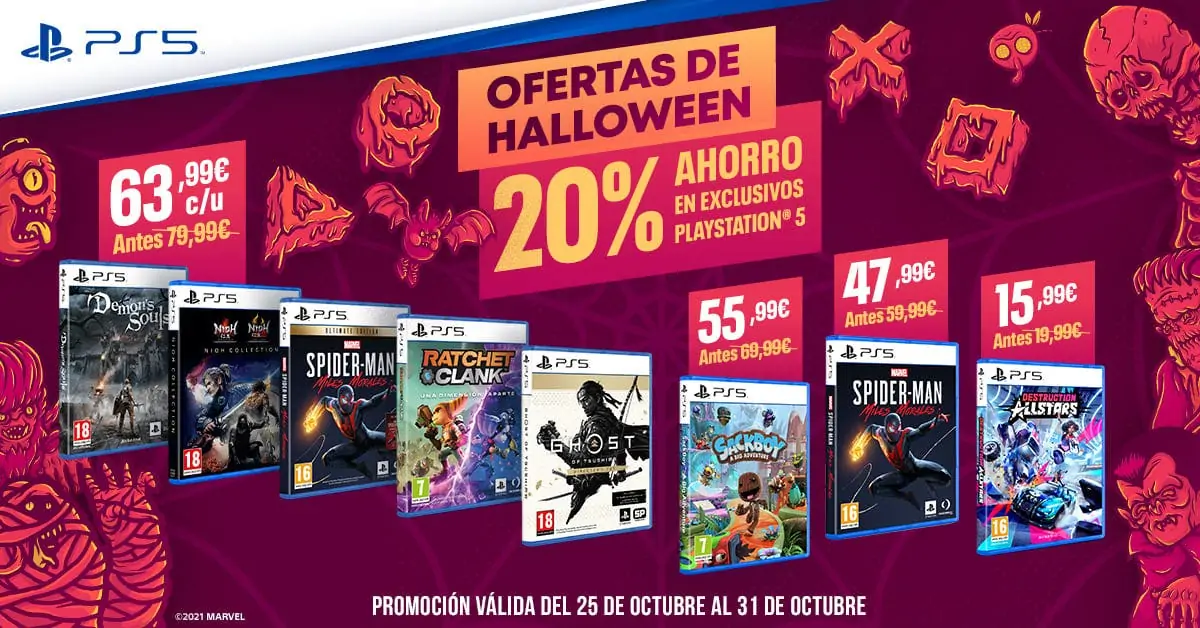 playstation halloween ps5 magasins 2