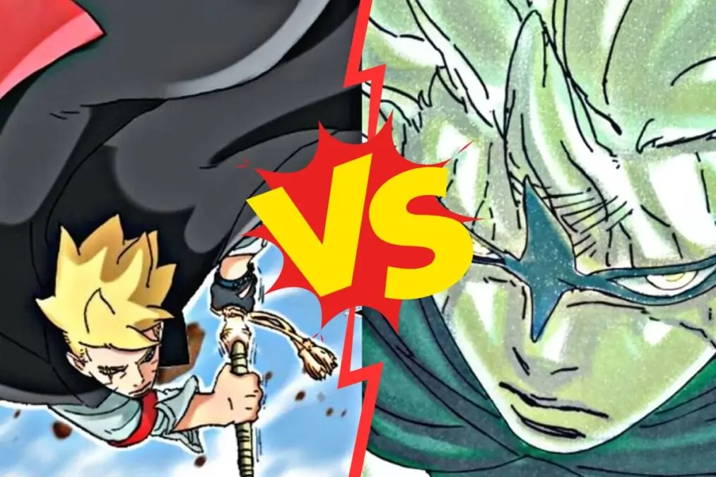 Two Blue Vortex chapitre 7 L'affrontement des titans entre Boruto et Mitsuki