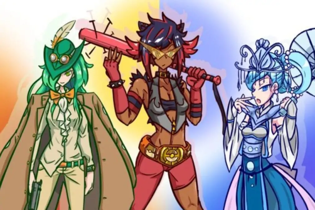 Quels sont les personnages emblématiques de la septième génération de Pokémon Soleil et Lune qui ont été transformés en versions humaines par un fan
