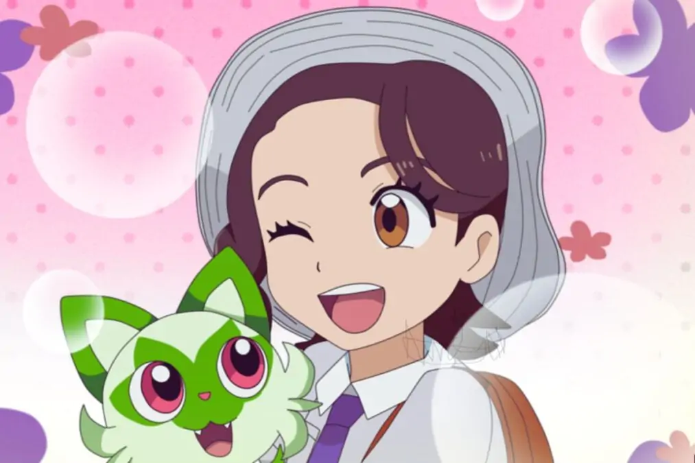 Un fan de Pokémon redessine les personnages Écarlate et Violet dans le style rétro de l'anime des années 90