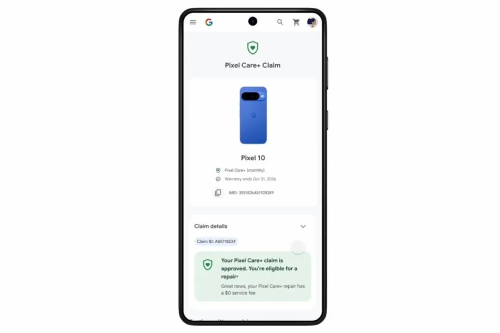Pixel Care+ : Google dévoile son nouveau programme de protection pour ses appareils